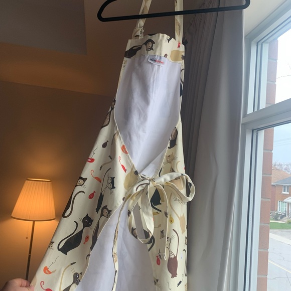 Think kitchen cat apron - Picture 2 of 4